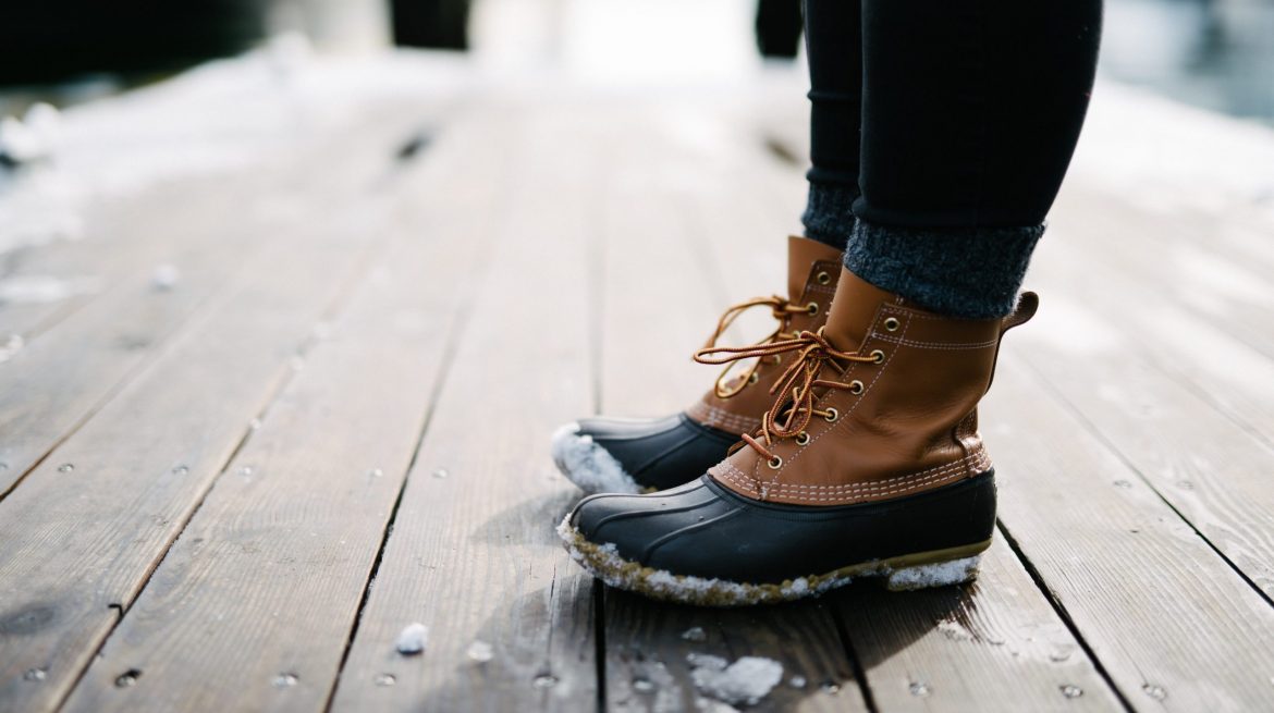 Duck boots! The perfect, casual winter boot.