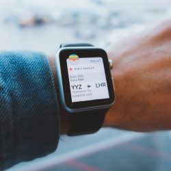 Boarding pass on Apple watch